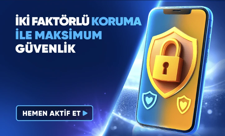 Padişahbet iki faktörlü güvenlik